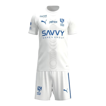 Conjunto Infantil AlHilal 25-26 - Segunda Equipación