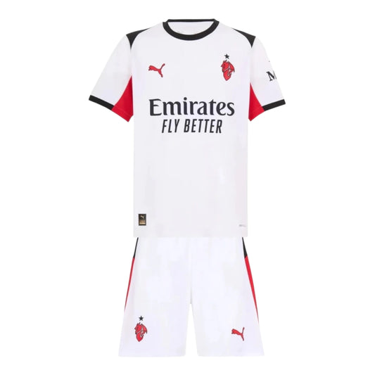 Conjunto Infantil AC Milan 25-26 - Segunda Equipación