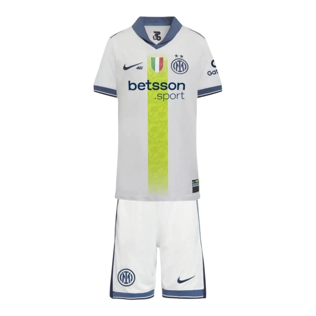 Conjunto Infantil Inter de Milão 24-25 - Segunda Equipación
