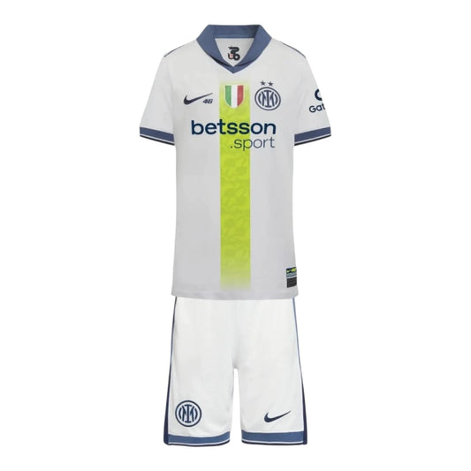 Conjunto Infantil Inter de Milão 24-25 - Segunda Equipación