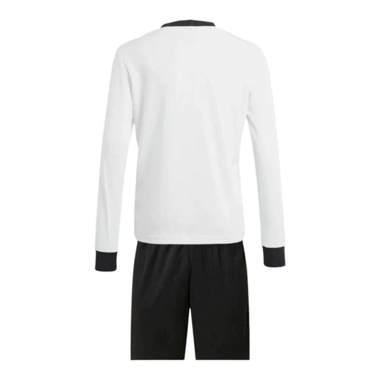 Conjunto Infantil Seleção Alemanha Edição Aniversário 125 anos Manga Larga 25-26 - Primera Equipación