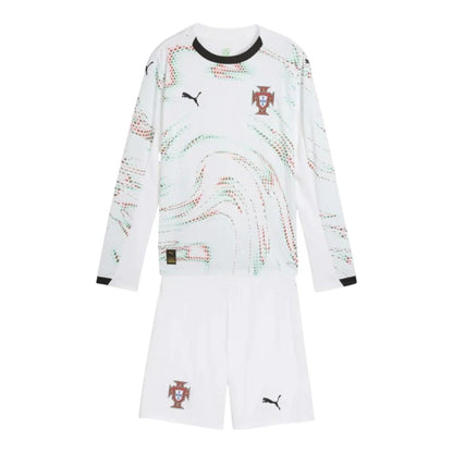 Conjunto Infantil Seleção Portugal Manga Larga 25-26 - Segunda Equipación