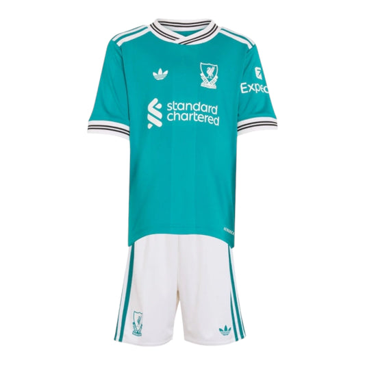 Conjunto Infantil Liverpool 25-26 - Tercera Equipación