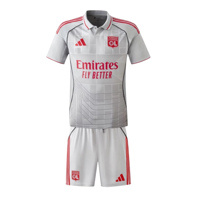 Conjunto Infantil Lyon 25-26 - Tercera Equipación