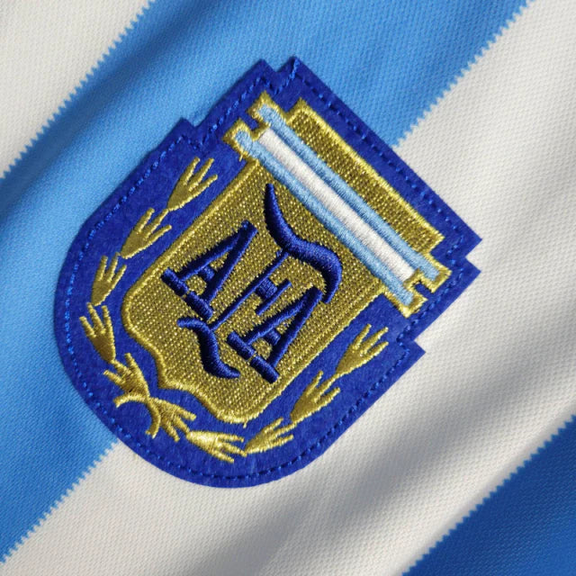 Retro Seleção da Argentina 1986 - Primera Equipación