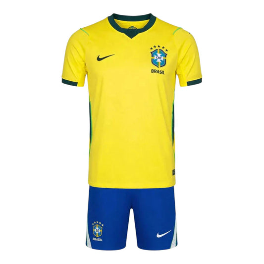 Conjunto Infantil Seleção Brasileira 26-27 - Primera Equipación