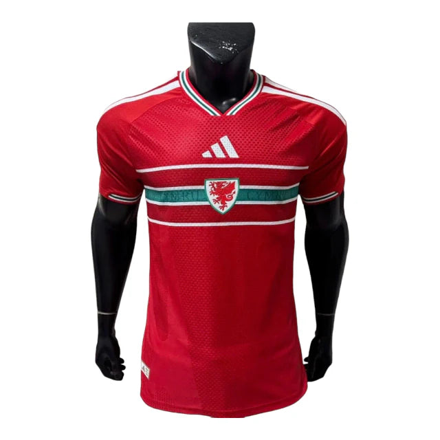 Camiseta Seleção País de Gales Jugador 26-27 - Primera Equipación