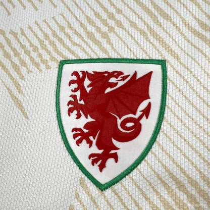 Camiseta Selecão País de Gales 26-27 - Segunda Equipación