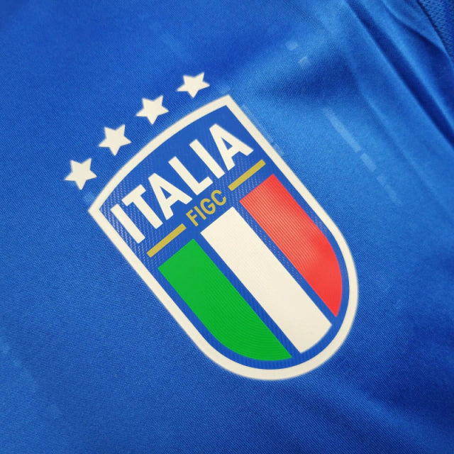 Camiseta Seleção da Itália Jugador 24-25 - Primera Equipación