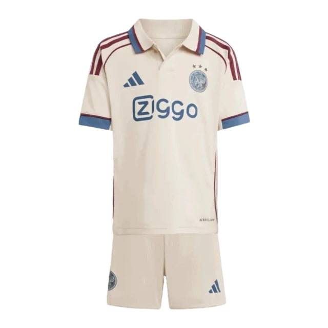 Conjunto Infantil Ajax 25-26 - Tercera Equipación