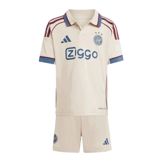 Conjunto Infantil Ajax 25-26 - Tercera Equipación