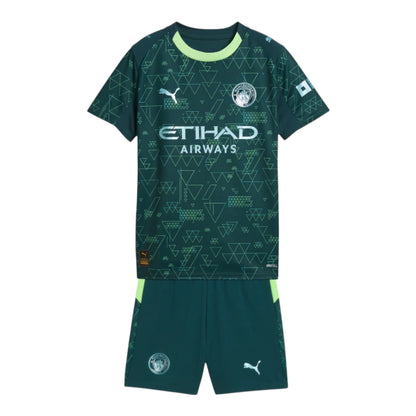 Conjunto Infantil Manchester City 25-26 - Cuarta Equipación