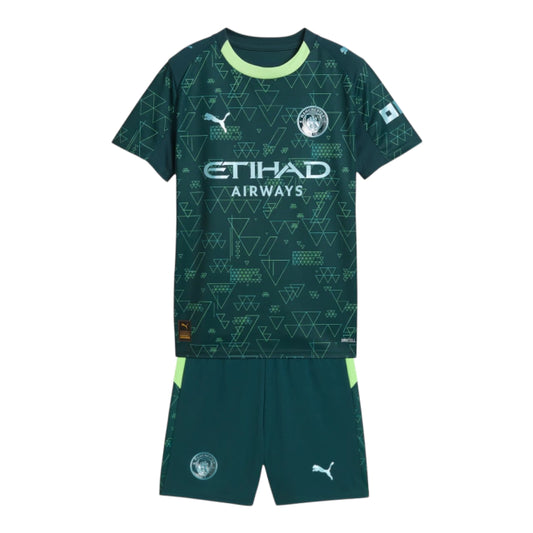 Conjunto Infantil Manchester City 25-26 - Cuarta Equipación