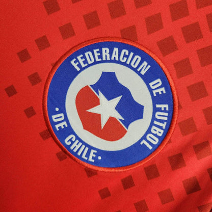 Camiseta Seleção do Chile 24-25 - Primera Equipación