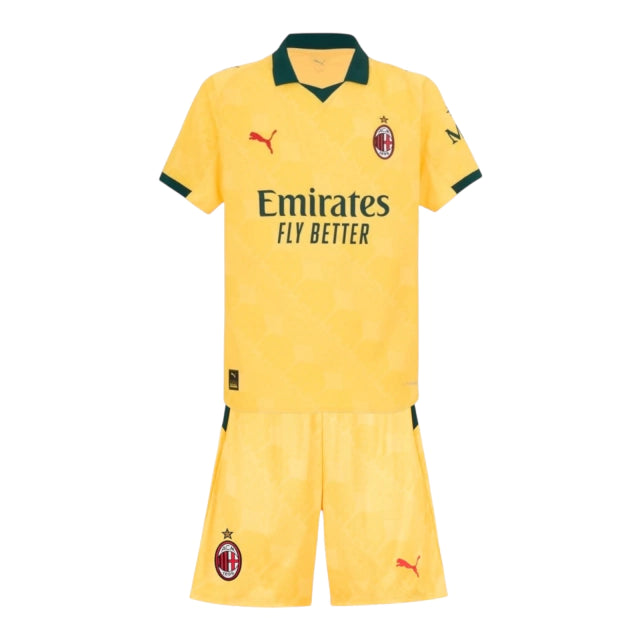 Conjunto Infantil AC Milan 25-26 - Tercera Equipación
