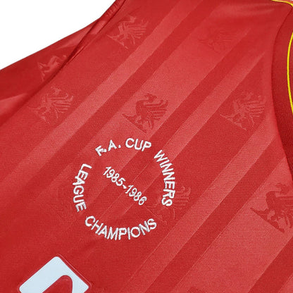 Camiseta Retro Liverpool 1985/1986 (Blanco)