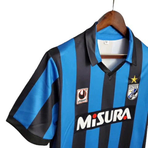 Retro Inter de Milão 1988-1990 - Primera Equipación