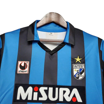 Retro Inter de Milão 1988-1990 - Primera Equipación