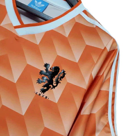Retro Seleção da Holanda 1988 - Primera Equipación