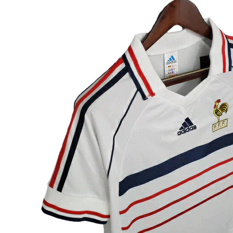 Retro Seleção da França 1998 - Segunda Equipación