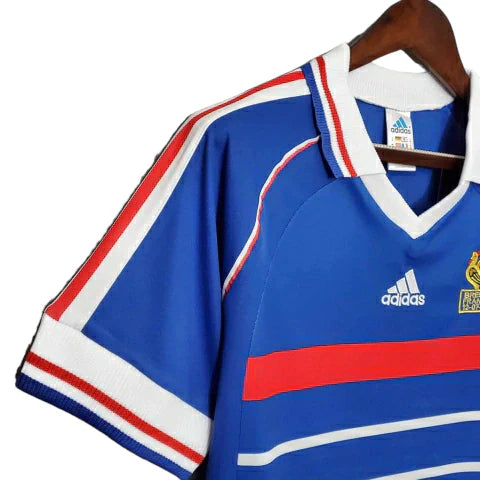 Retro Seleção da França 1998 - Primera Equipación