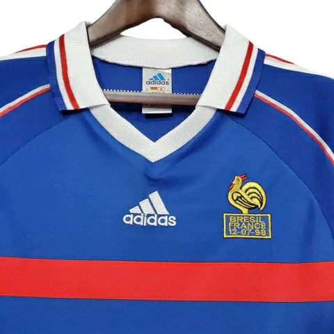 Retro Seleção da França 1998 - Primera Equipación