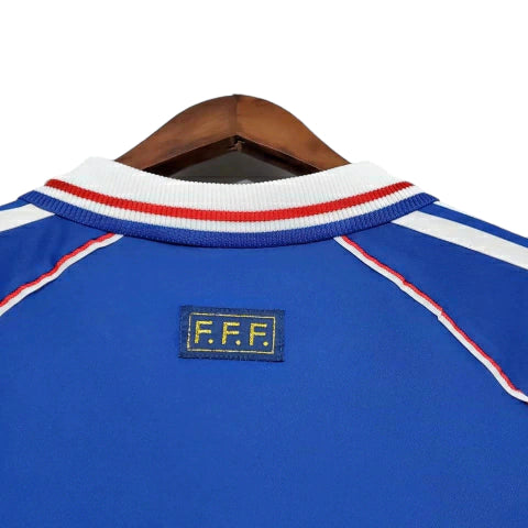 Retro Seleção da França 1998 - Primera Equipación