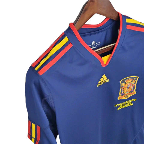 Retro Seleção da Espanha 2010 - Segunda Equipación