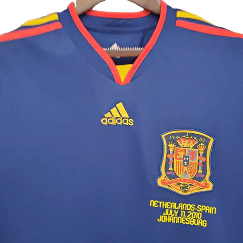 Retro Seleção da Espanha 2010 - Segunda Equipación