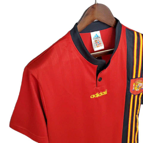 Retro Seleção da Espanha 1996 - Primera Equipación