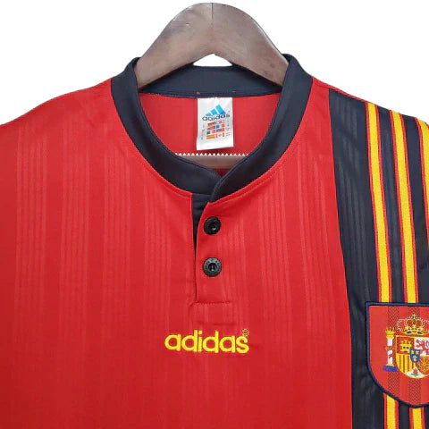 Retro Seleção da Espanha 1996 - Primera Equipación