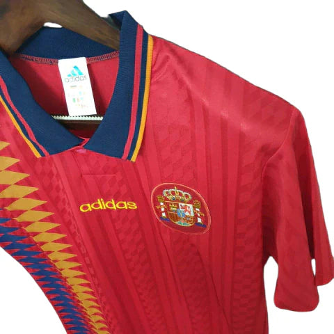 Retro Seleção da Espanha 1994 - Primera Equipación