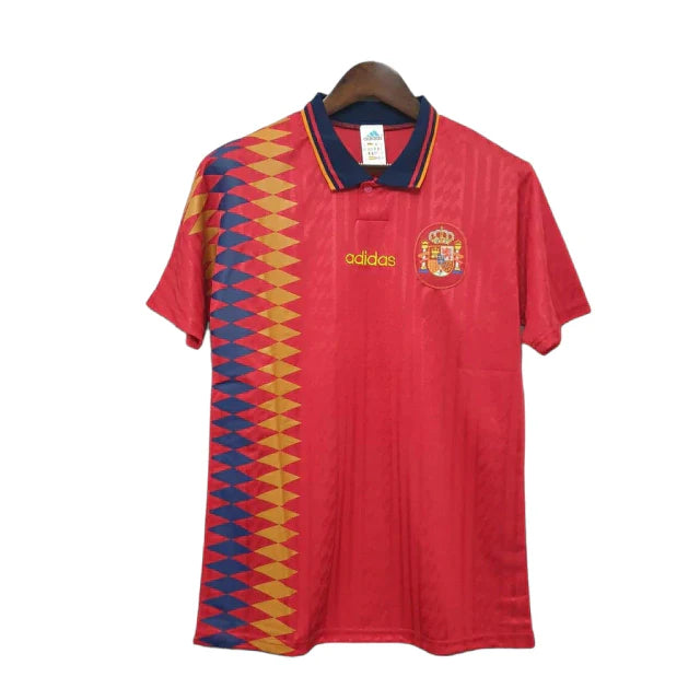 Retro Seleção da Espanha 1994 - Primera Equipación