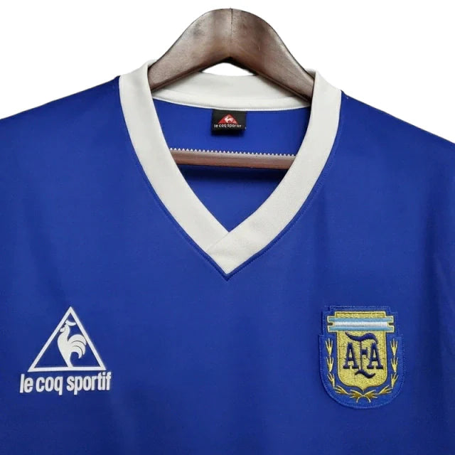 Retro Seleção da Argentina 1986 - Segunda Equipación