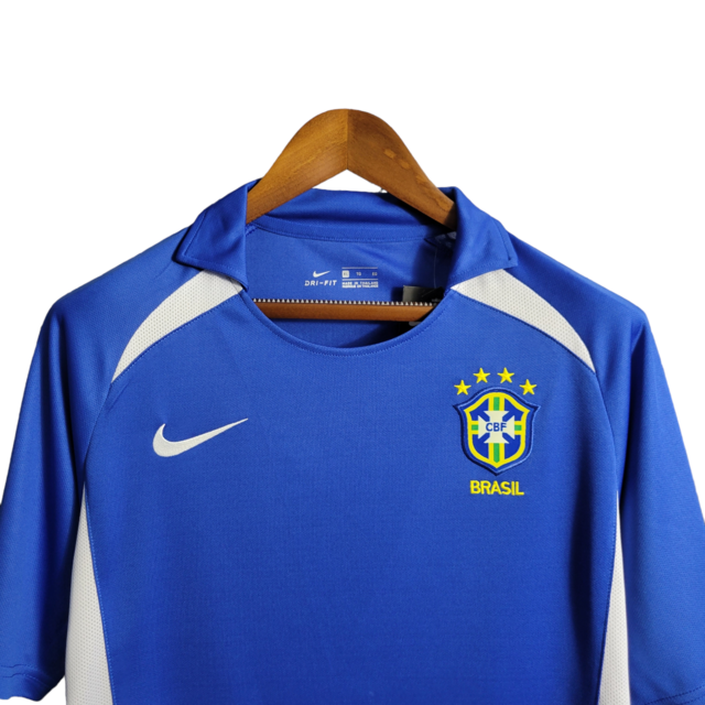 Retro Seleção Brasileira 2002 - Segunda Equipación