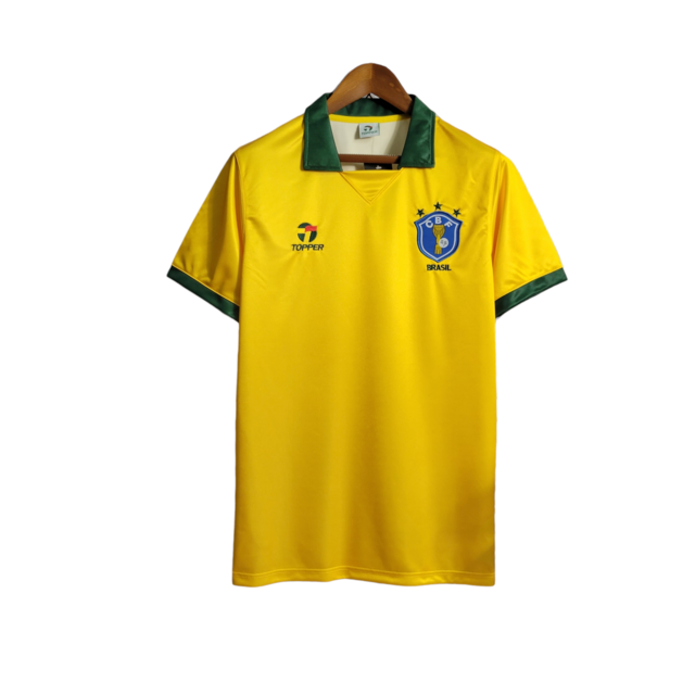 Retro Seleção Brasileira 88-90 - Primera Equipación