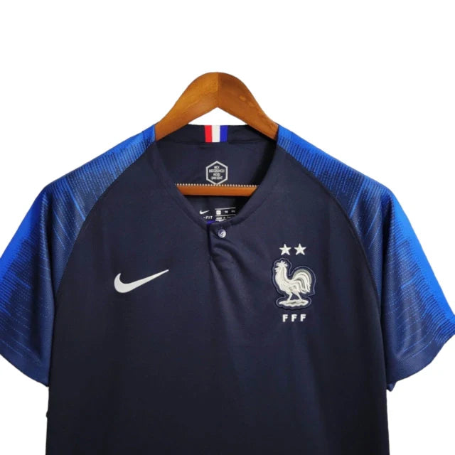 Retro Seleção da França Copa do Mundo 2018 - Primera Equipación