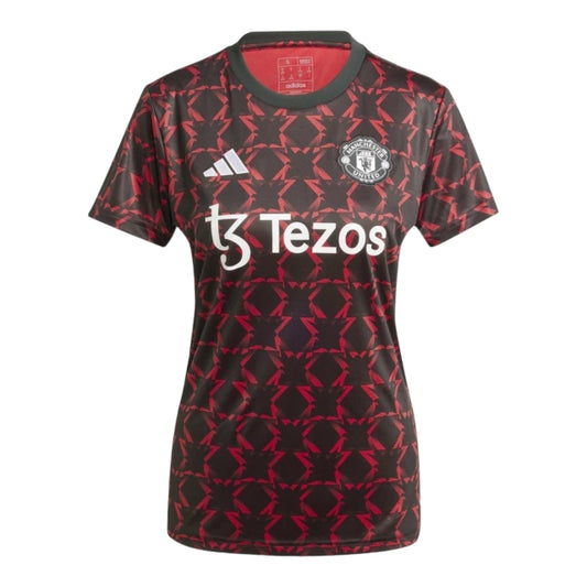 Camiseta Pre-Partido Manchester United 24-25 Mujer