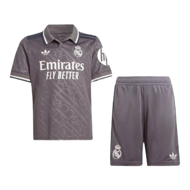 Conjunto Infantil Real Madrid 24-25 - Tercera Equipación