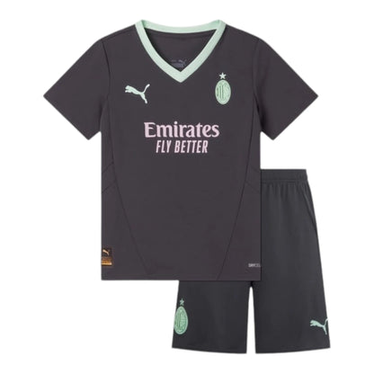 Conjunto Infantil AC Milan 24-25 - Tercera Equipación