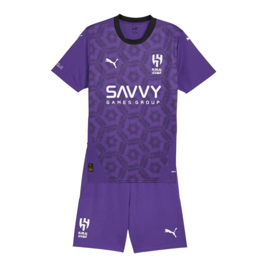Conjunto Infantil AlHilal 24-25 - Tercera Equipación