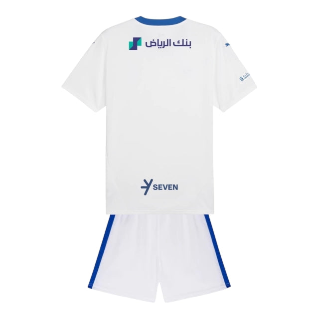 Conjunto Infantil AlHilal 24-25 - Segunda Equipación