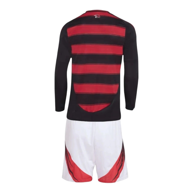 Conjunto Infantil Flamengo Manga Larga 25-26 - Primera Equipación