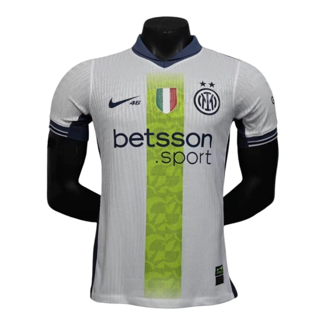 Camiseta Inter de Milão Valentino Rossi Jugador 24-25 - Segunda Equipación Edición Especial Especial