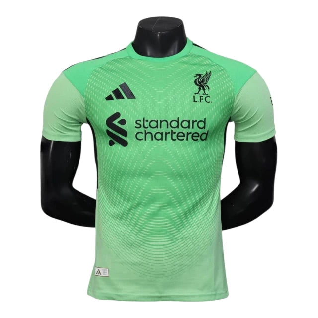 Camiseta de Portero Liverpool Jugador 25-26 - Primera Equipación