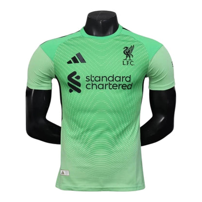 Camiseta de Portero Liverpool Jugador 25-26 - Primera Equipación