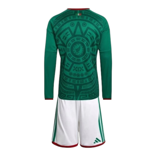 Conjunto Infantil México Manga Larga 26/27 - Primera Equipación