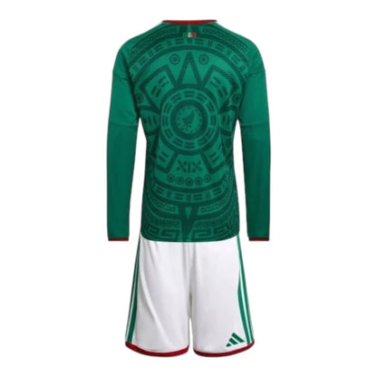 Conjunto Infantil Seleção México Manga Larga 26-27 - Primera Equipación