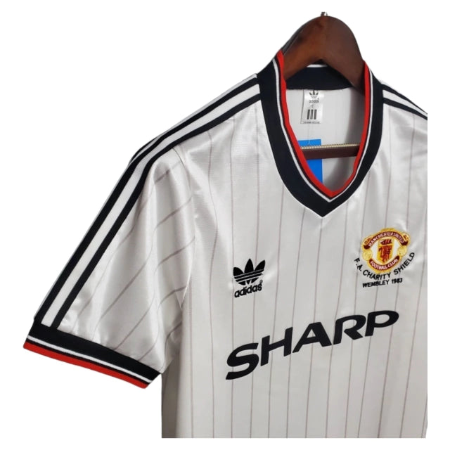 Retro Manchester United 1983 - Segunda Equipación