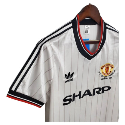 Retro Manchester United 1983 - Segunda Equipación